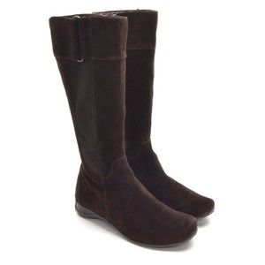 Paul Green Abby Brown Suede Riding Tall Boots 7.5 M